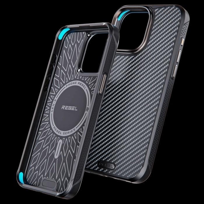 Phone Rebel Gen5 Rebel Black Case For Iphone 15 Pro