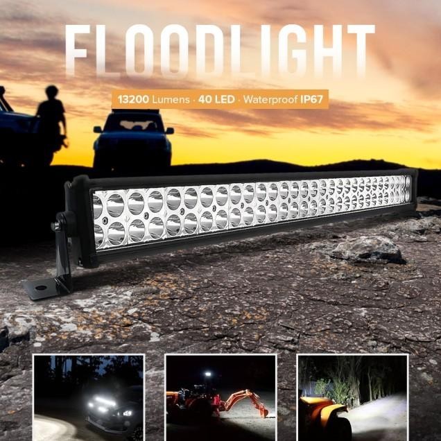 Lampu Sorot Tembak Led Bar Light Mobil Offroad Jeep Panjang Foglamp