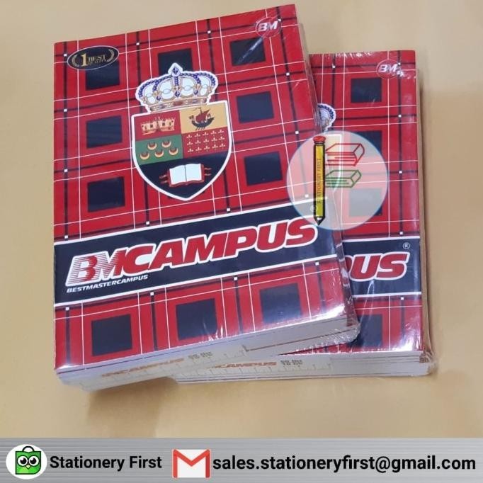 

Buku Tulis Campus BMC (Best Maxi Campus) 50 Lembar 10 Buku