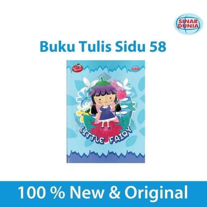 

Buku Tulis Sidu 58 Lbr / Buku Tulis Sinar Dunia 58 Lembar/ Buku 58lbr