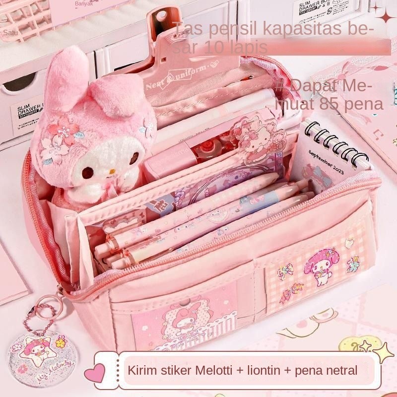 

Kotak Alat Tulis Baru Tempat Pensil Siswa Kapasitas Besar