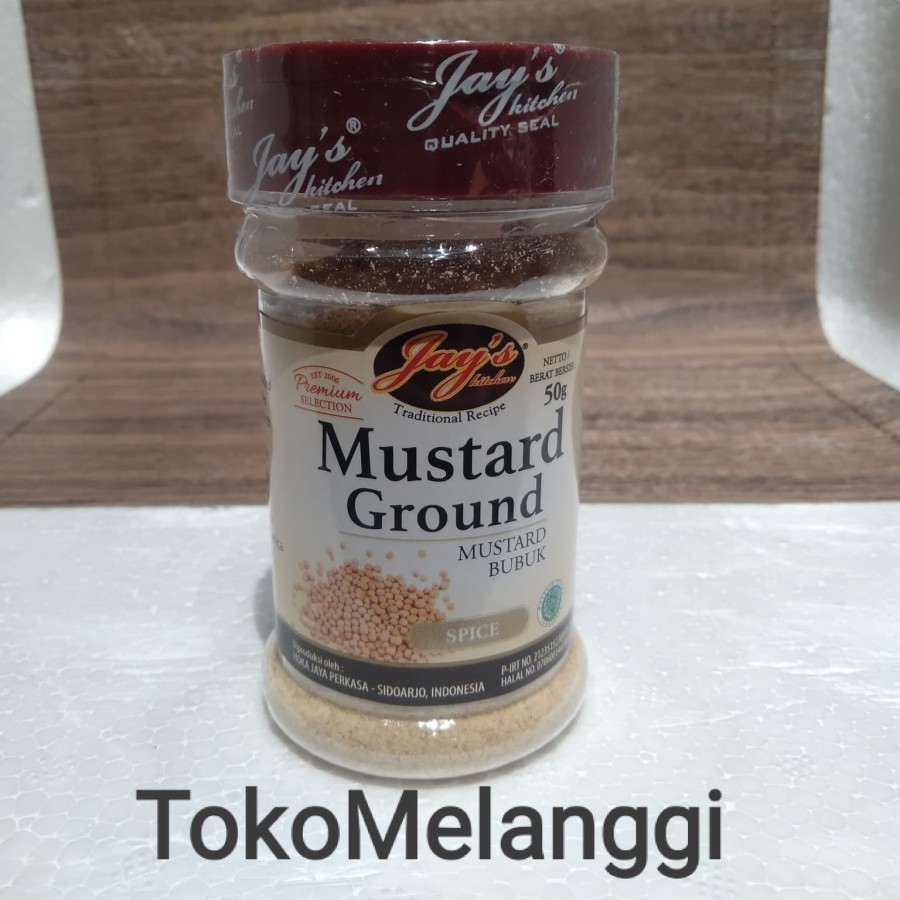 

JAY'S MUSTARD GROUND SPICE 50GRAM