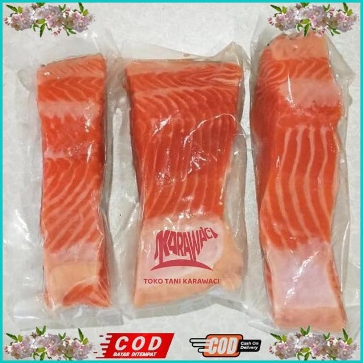 

BISMILLAH IKAN SALMON FILLET / SALMON FILLET NORWEGIA @200GR - PREMIUM ALISUP