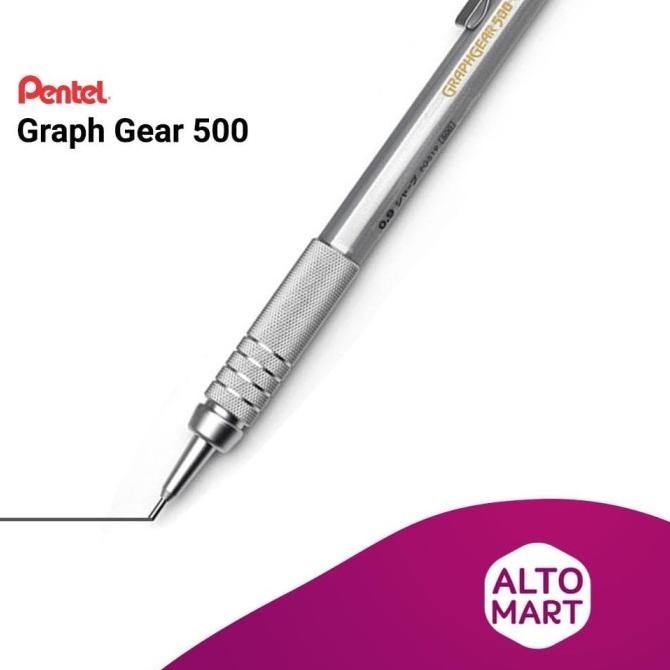 

Pentel Graph Gear 500 Mechanical Pencil 0.5 mm 0.5mm GraphGear