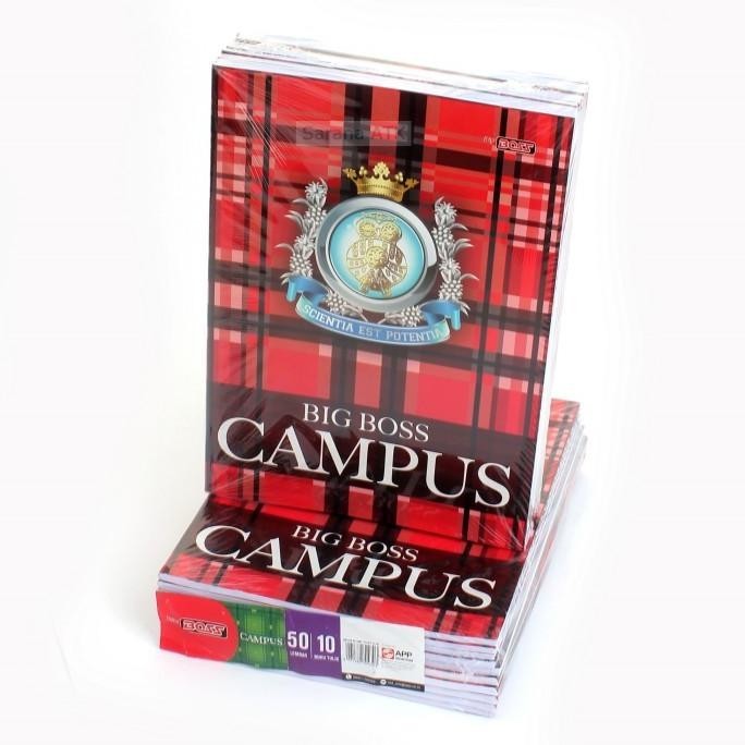 

BUKU TULIS CAMPUS 50 / 50 SHEETS - [ 1 PACK ]
