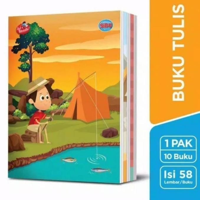 

BUKU TULIS SINAR DUNIA / SIDU 58 LEMBAR