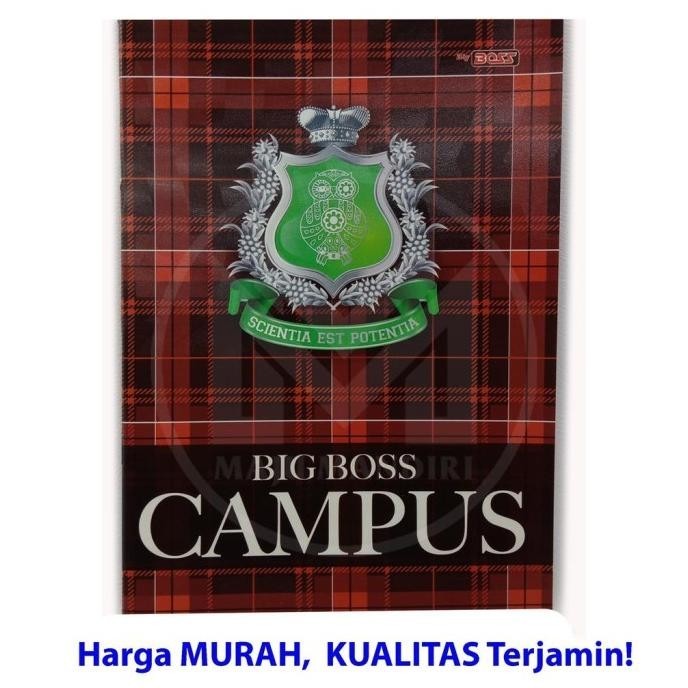 

Buku Tulis Big Boss Campus Isi 50 Lembar Ukuran B5 / Boxy Campus 50