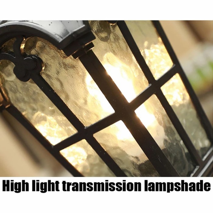 Lampu Taman Tiang Outdoor-Lampu Taman Klasik 1200A Lampu