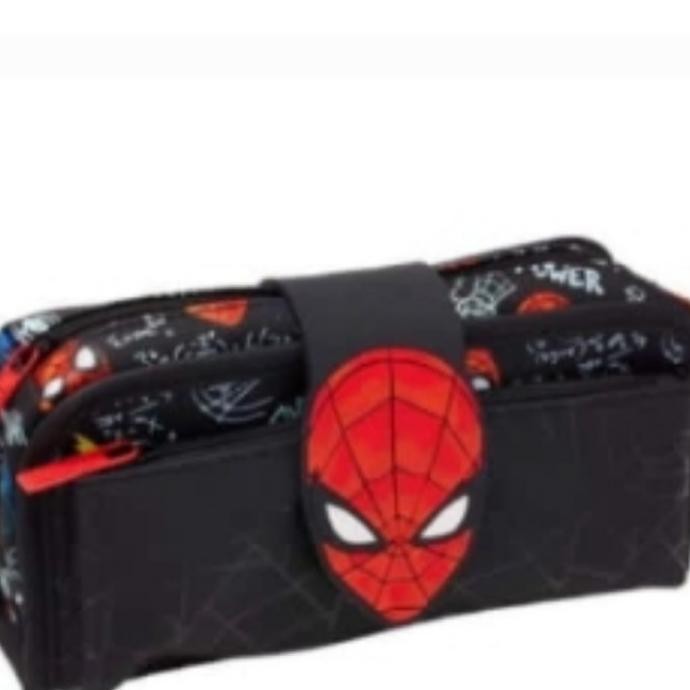 

Smiggle Utility Spiderman Pencil Case/Kado/Tempat Pensil Spiderman/Ori