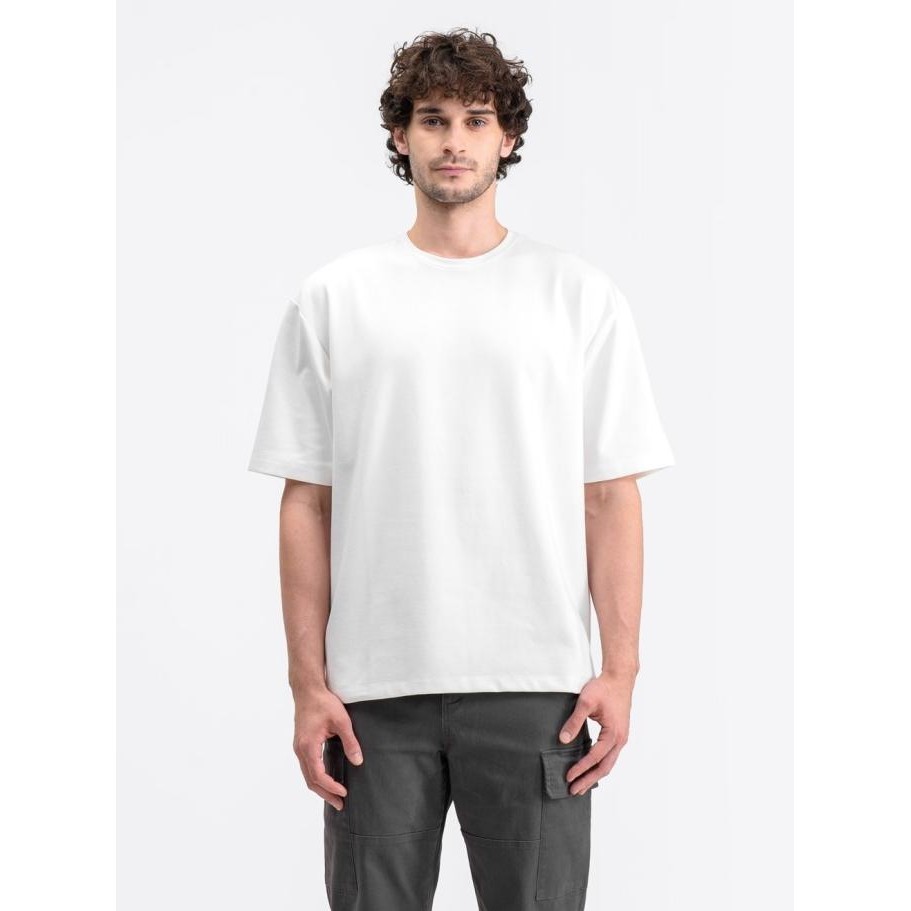 Livehaf - Boxy Ease Tee Natural