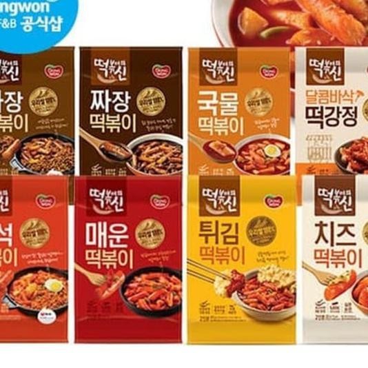 

Korean Dongwon Tteok Topokki Tteokbokki Macam Rasa Makanan Korea