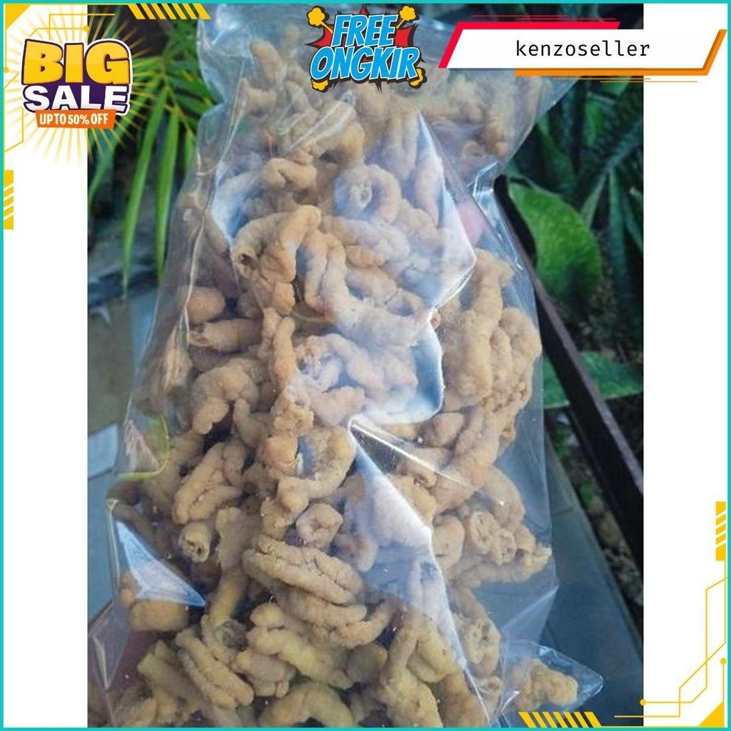 

Usus Krispy Ori, Pedas & Pedas Daun Jeruk Baca Deskripsi Siap Kirim