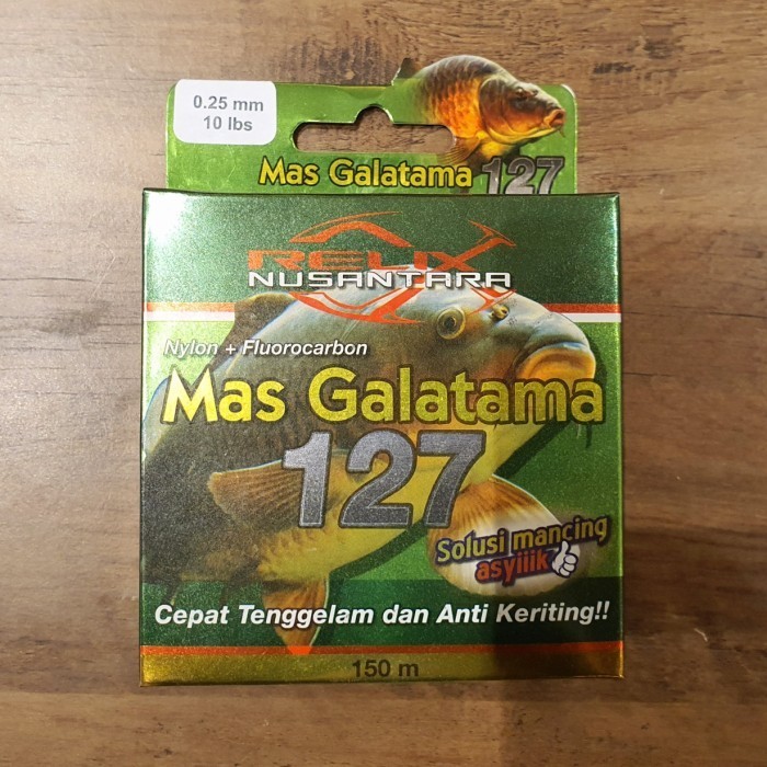 Senar Mas Galatama 127 0,25 10Lb Relix Nusantara