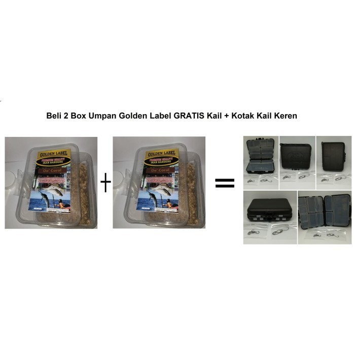 Umpan Bandeng Merk Hadiah Ikan Mas Untuk Bandeng