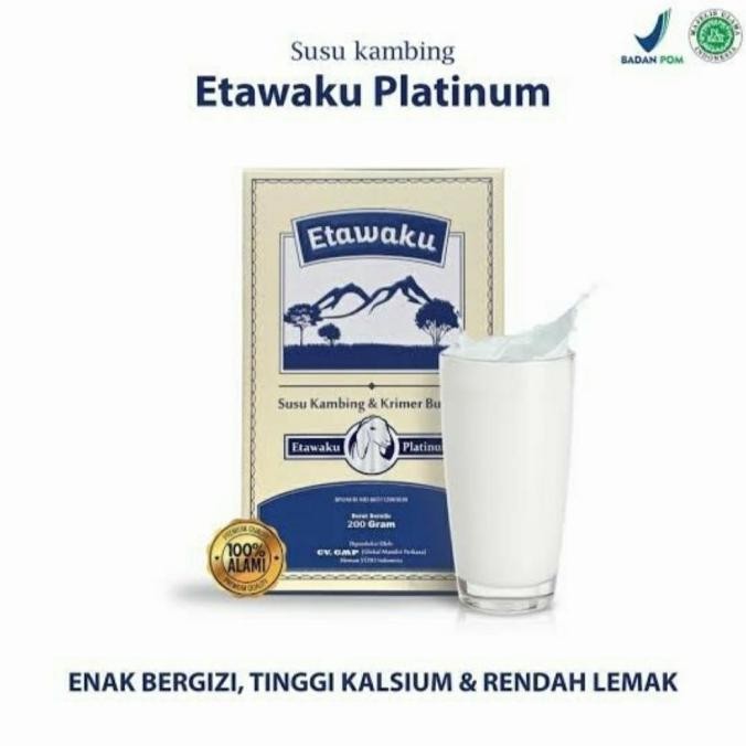 

ETAWAKU PLATINUM Susu Kambing Etawa 200 gr NLS