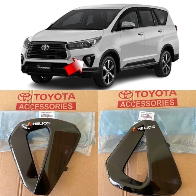 Cover Sein Bumper Innova Reborn Facelift G / V / Venturer 2021++ Black