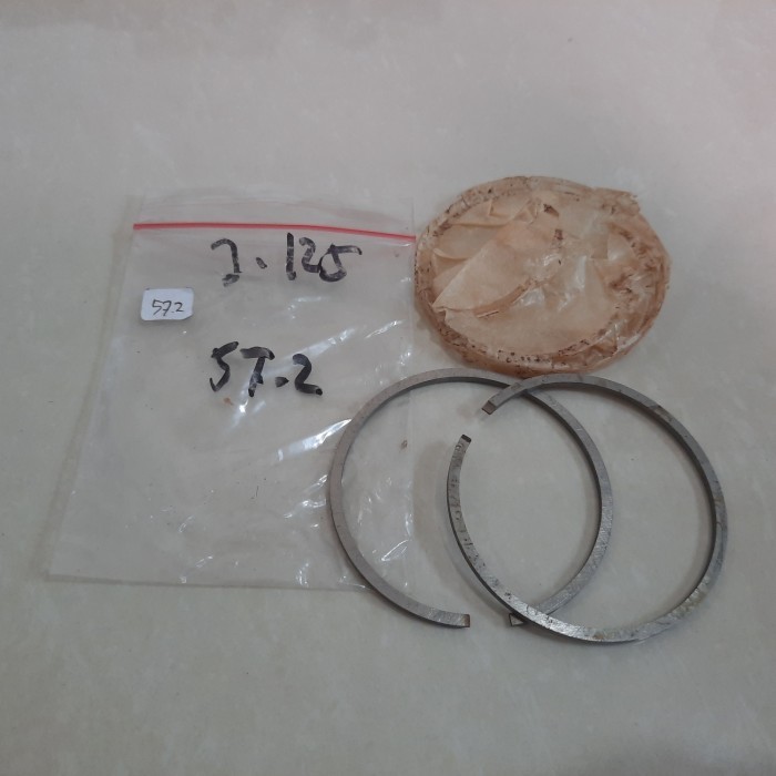 #####] Ring Piston Ring Seher Lambretta J125 J Range Starstream Size 57.20