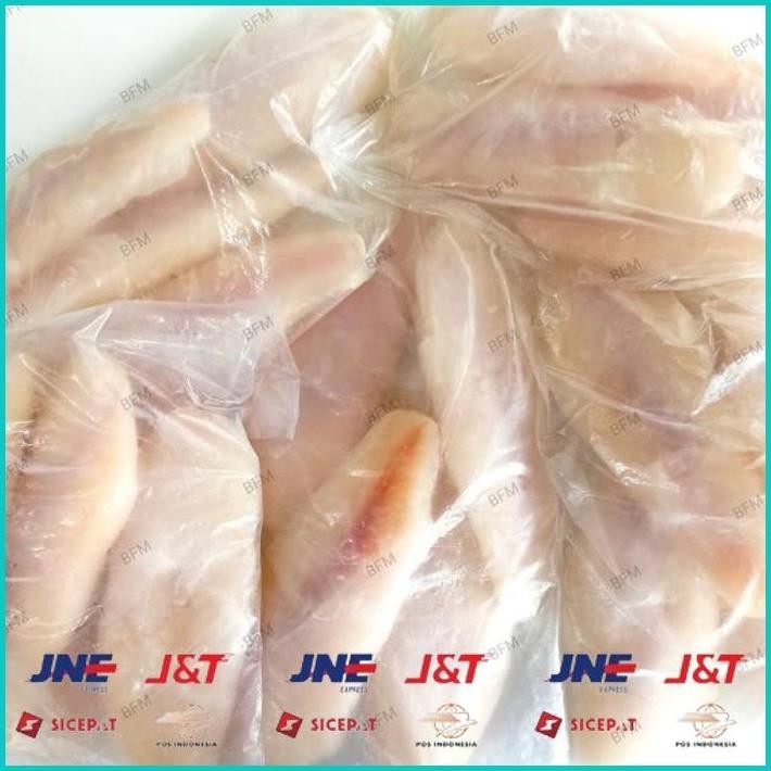 

BISMILLAH DAGING IKAN DORI PANGASIUS FILLET 1000 GR ISI 3 / 4 PCS ALISUP