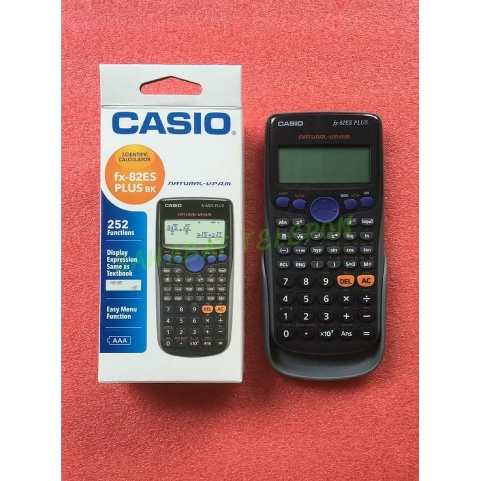 

Ready Kalkulator Science CASIO FX82ES PLUS- BK calculator scientific FX82 ES