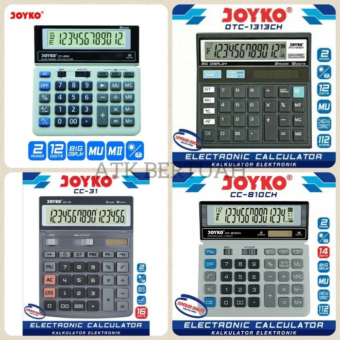 

Ready KALKULATOR CALCULATOR BESAR 12 14 16 DIGIT