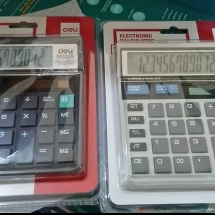 

Ready Kalkulator/Calculator 12 digit by Deli