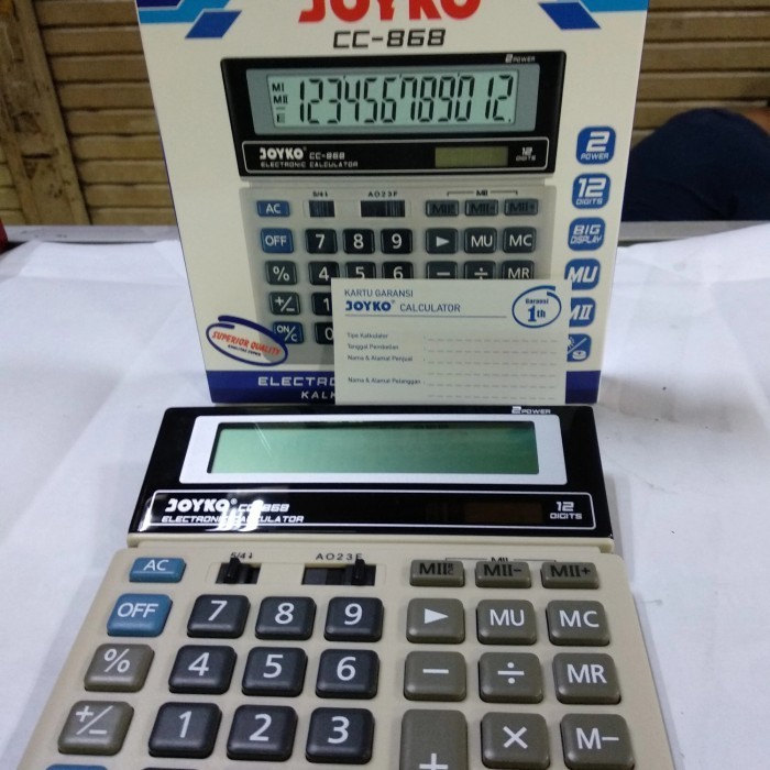 

Ready Calculator CC-868 Joyko