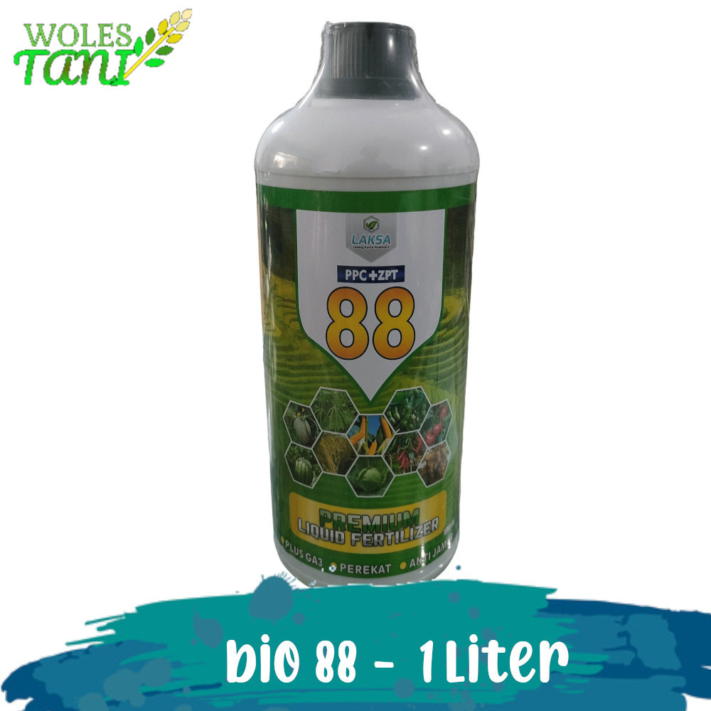 Bio 88 1 Liter Pupuk Pelengkap Cair Plus ZPT Pertumbuhan