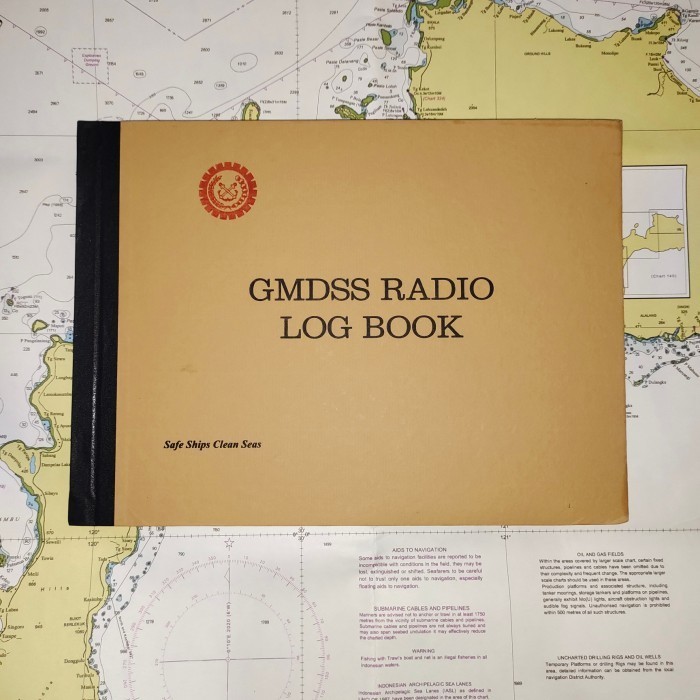 Terlaris GMDSS Radio Log Book SALE