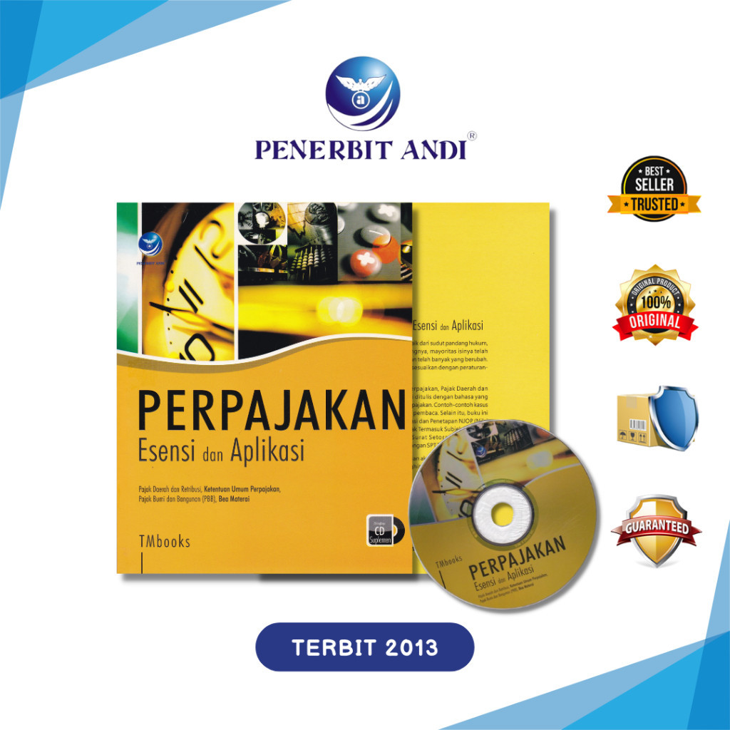 Penerbit Andi - Buku Perpajakan Esensi dan Aplikasi, Pajak Daerah Dan Retribusi, Ketentuan Umum Perp