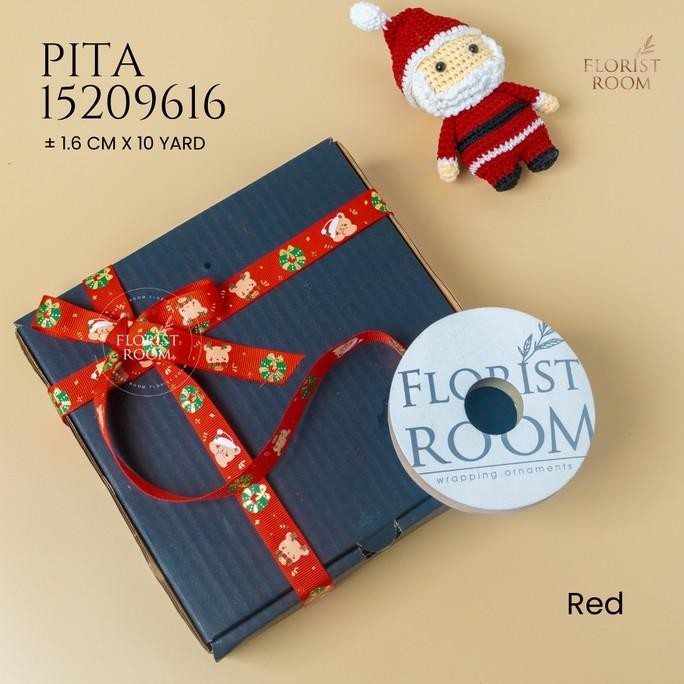 

Pita 15209616 1.6cm x 10yard - Christmas Ribbon