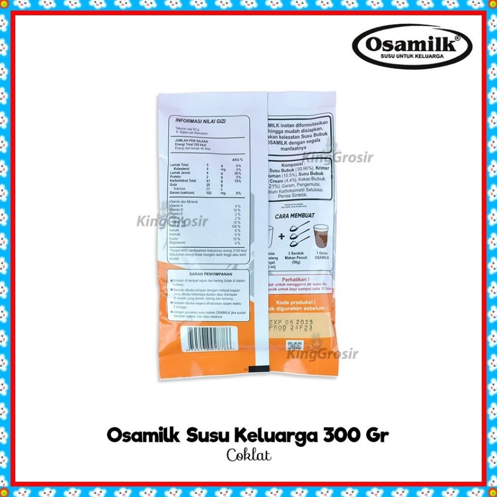 

Big Sale Osamilk Susu Bubuk Penggemuk Badan Dewasa / Susu Sapi Bubuk Penambah Nafsu Makan Anak Murah