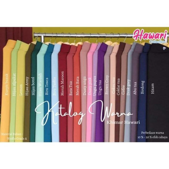 Wolfis Jilbab Hawari Kerudung Khimar Xxl Zafeera Syar I S002