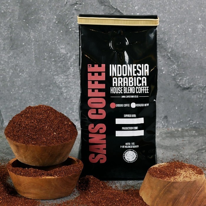 

Secrenada - Sans Coffee 500G Bubuk - Full Arabica House Blend