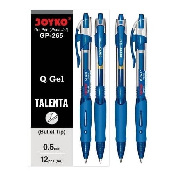 

Big Sale!!! Pulpen Gel Joyko Q Gel GP-265 / Q3 GP-265NT Grosir (1 Lusin) Sale