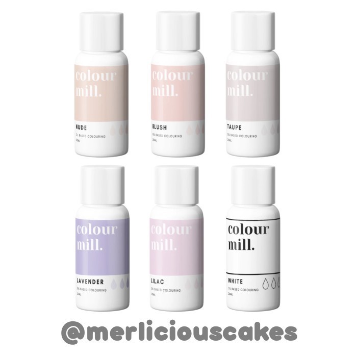 

Terlaris Colour Mill 6 Pcs Nude Pack 20 ml Oil Based Colouring SALE