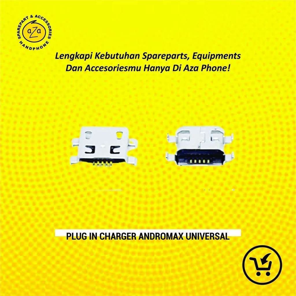 CONNEKTOR CHARGE-KONEKTOR CHARGER ANDROMAX - UNIVERSAL CONNECTOR ANDROID - PIC -  PLUG IN  ANDROMAX