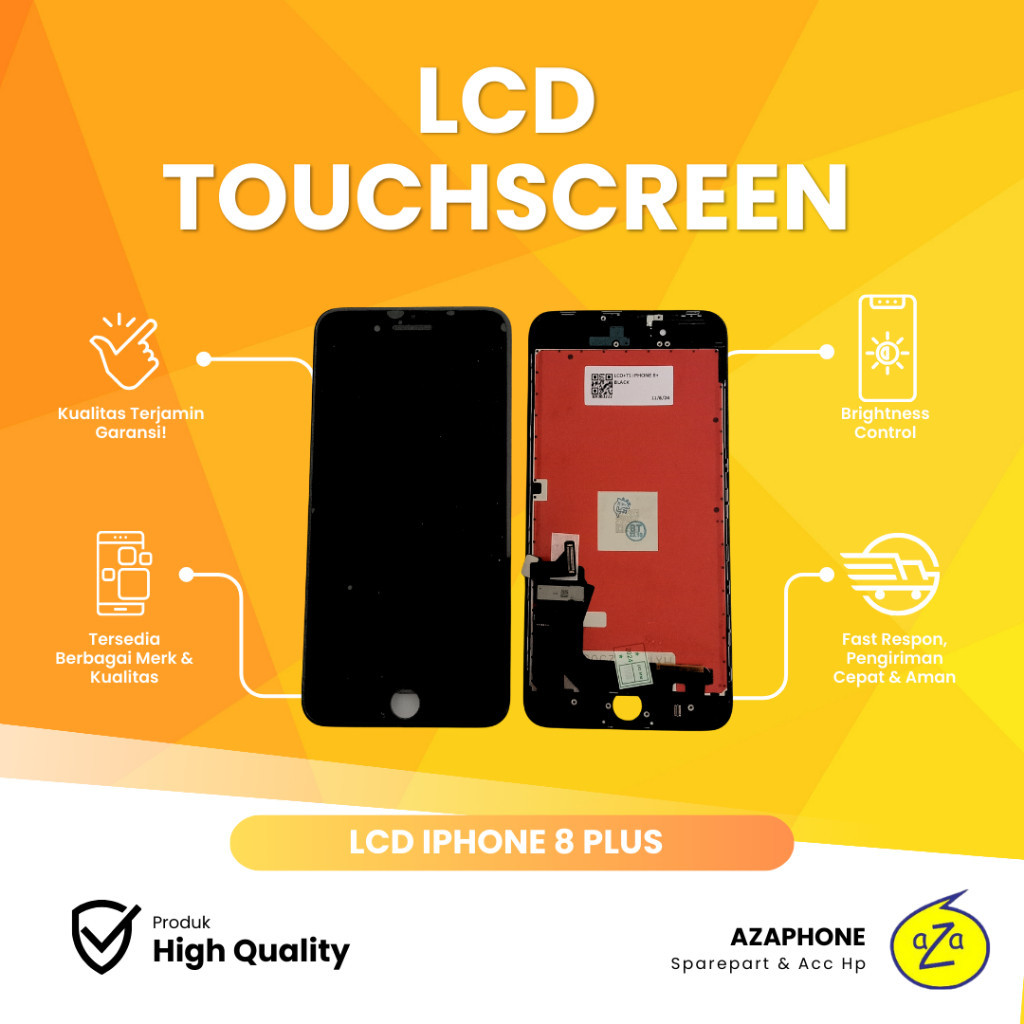LCD Iphone 8 Plus / 8+ Fullset + Touchscreen