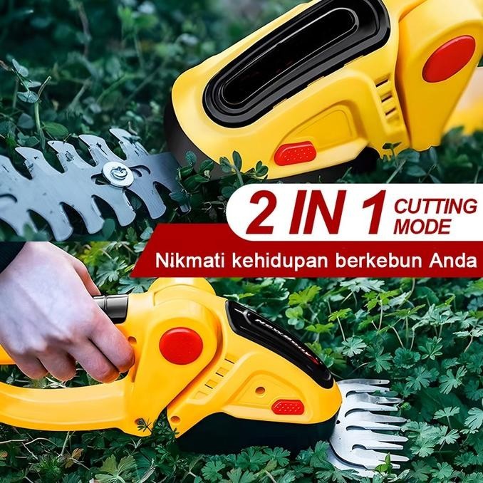 Alat Potong Rumput Elektrik Mesin Pemotong Pangkas Pagar Hedge Trimmer !! Ready