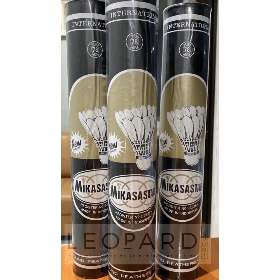 Shuttlecock Badminton Mikasa Star Hitam Kok Mikasa Cock Mikasa