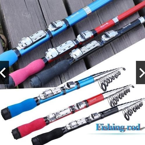 CR - JORAN {ANTENA MINI ROD} DENGAN REEL SIT {STAINLESS} KUALITAS PREMIUM JAPAN {TERBARU} TERLARIS