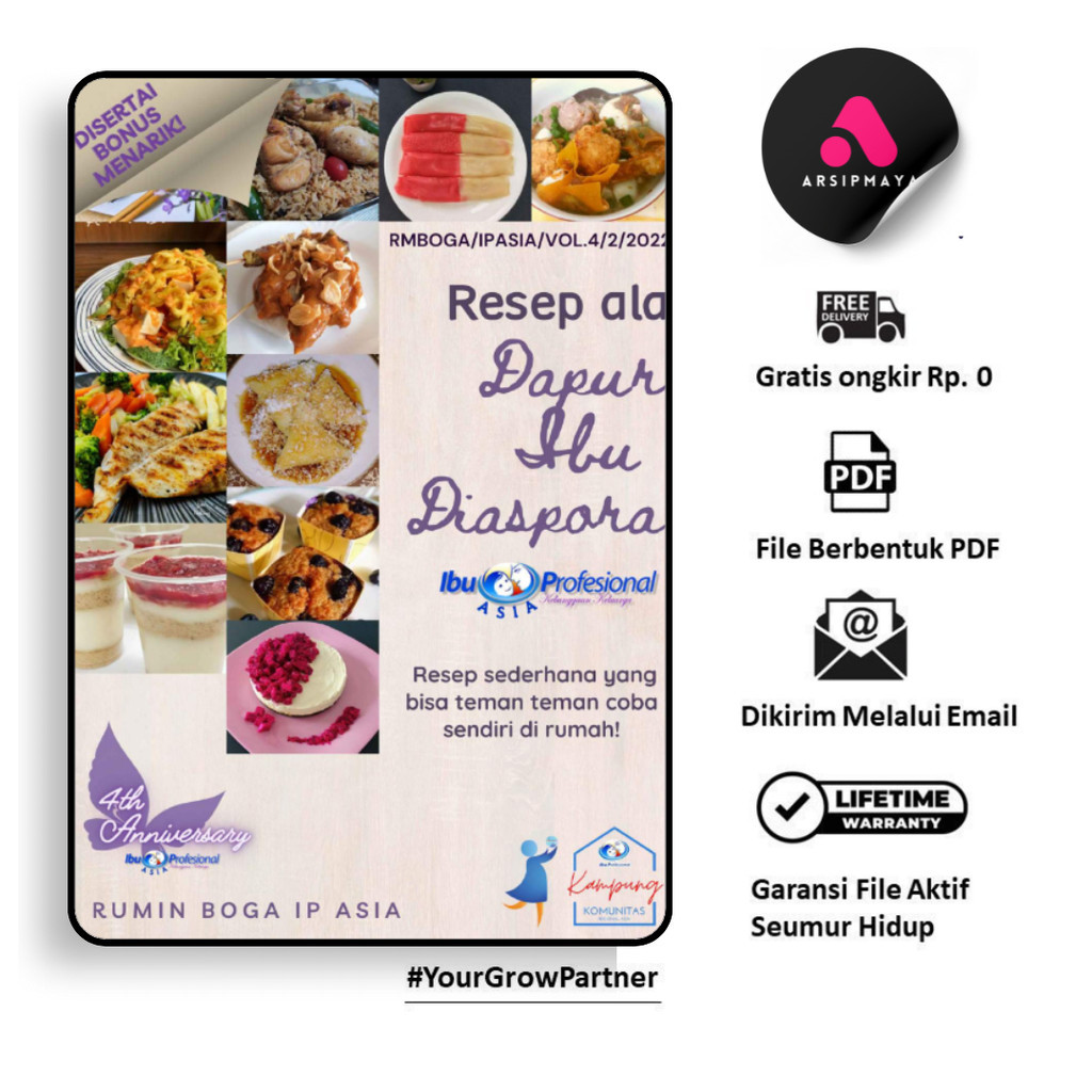 

416. RESEP ALA DAPUR IBU DIASPORA (CHAIRUN NISA RZ - [-]