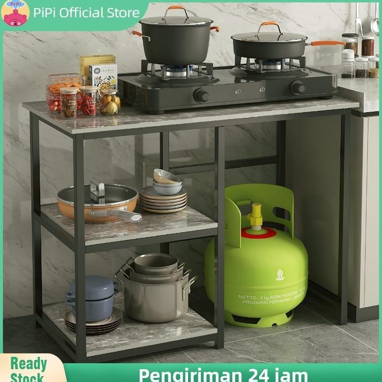 Meja Kompor 2 Tungku/Rak Dapur/Meja Kompor/Minimalis/Modern/Kualitas Premium