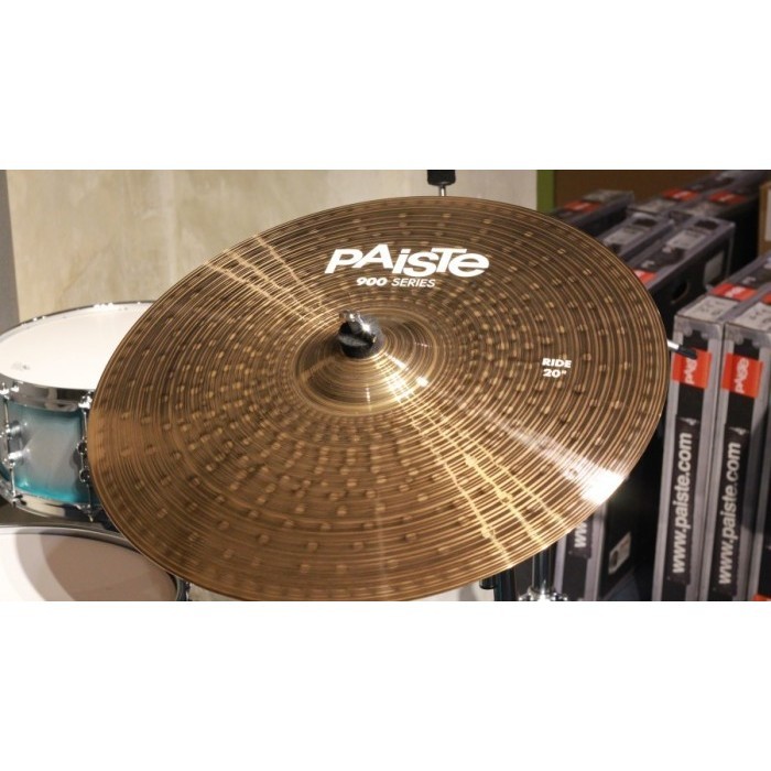 Ban Paiste 900 Series Cymbal Drum Splash 10 China 18 Crash 18 Ride 20 -