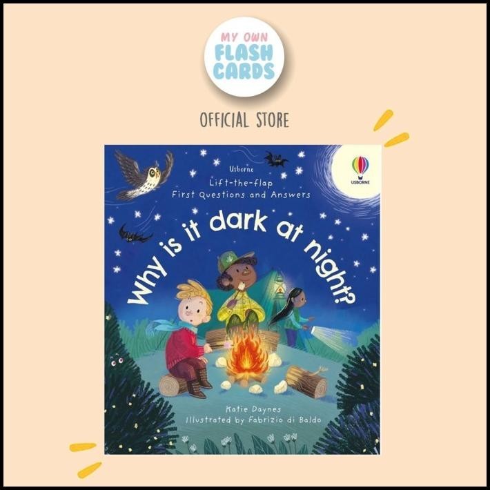 

Usborne Why Is It Dark At Night  First Questions And Answers Book
