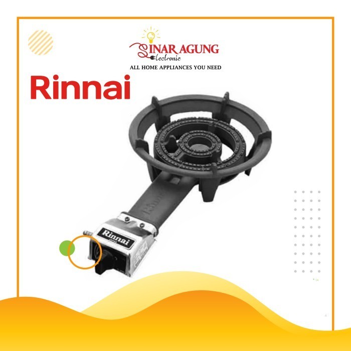 RINNAI KOMPOR MAWAR 1 TUNGKU TL-289RI / TL 289 RI / TL289RI ORIGINAL