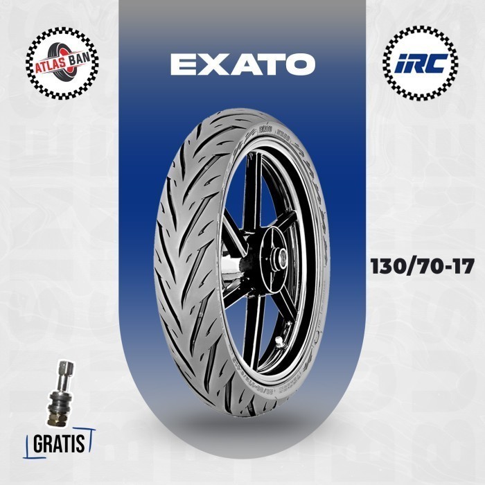 Ban Motor Sport IRC EXATO NR88 130/70 Ring 17 Tubeless YAMAHA R15, CBR, SUPRA GSX