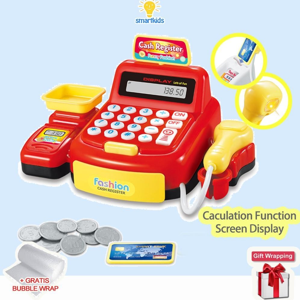 

Beli 2 Murah Mesin Kasir Belanja Kalkulator Berhitung/ Cash Register With Caculator/ Cashier Machine / Mainan Edukasi Anak 6.6 Great Sale