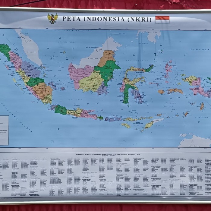 Ars Big Sale Peta Indonesia Besar Peta Dinding