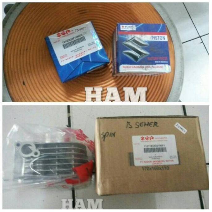 Blok Seher + Piston + Ring Ori Sgp Spin Skywave Dan Skydrive