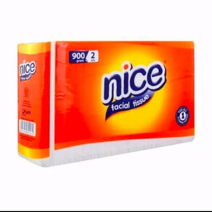 Tissue Nice 900 Sheet Tisu Facial Tissu Besar 2Ply Putih Terbaru
